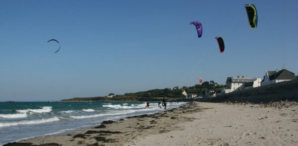 Les spots de kitesurf de Plougasnou